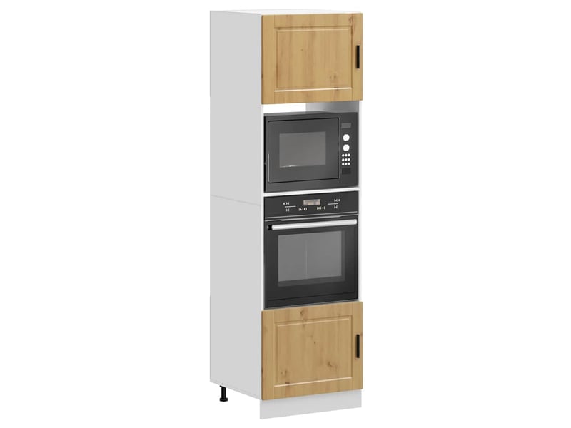 Meuble de rangement, armoires de four porto chêne artisanal bois d'ingénierie  - Conforama B