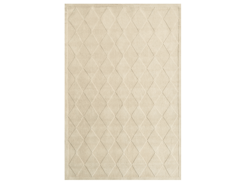  Tapis lunara beige clair 200 x 300 cm laine  - Conforama A