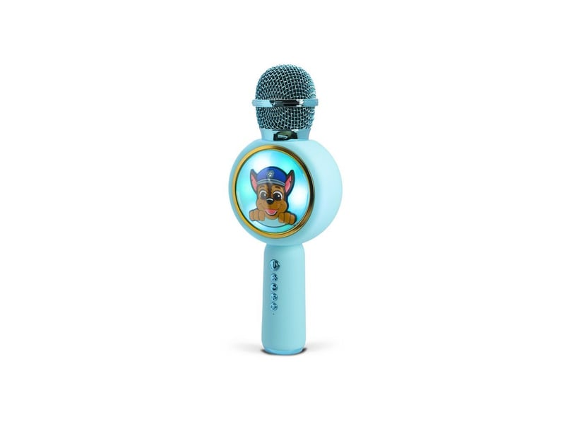  Micro karaoké enceint sans fil à leds paw patrol chase popsing AAAYV67527 - Conforama D