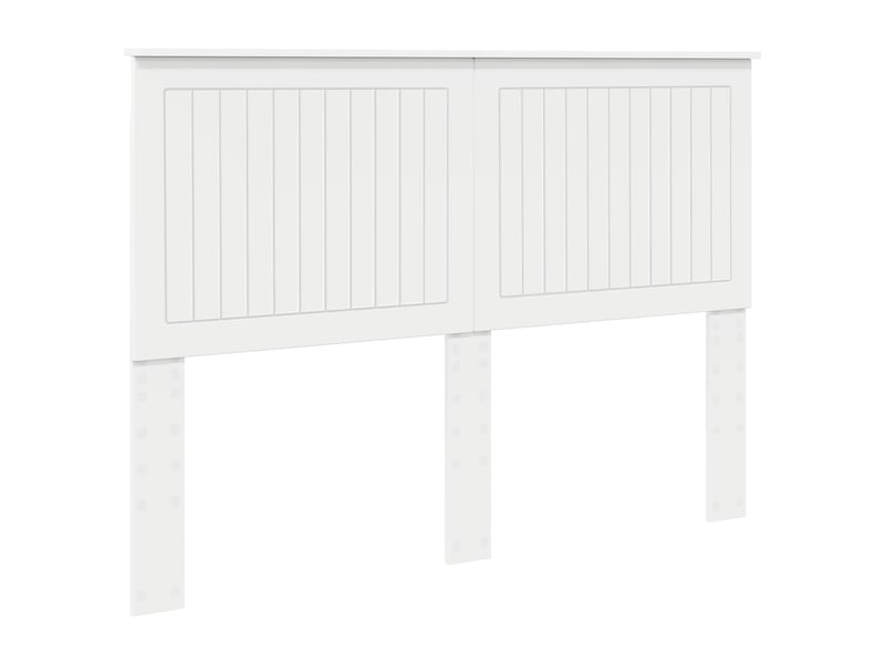  Tête de lit - panneau de lit blanc bois d'ingénierie  - Conforama A
