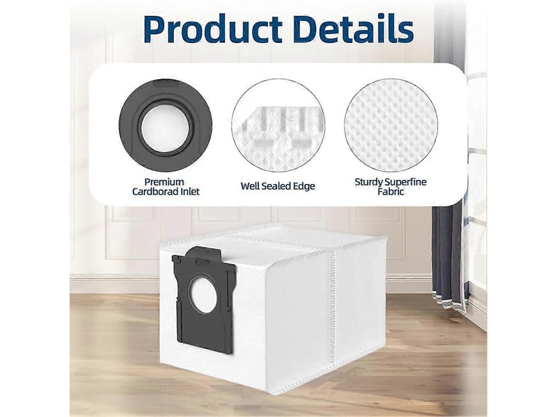  Dust bag for dreame x50 ultraaqua10 seriesx40 ultrax30 ultral50 ultral40s ultral40s ultra ae vacuum bags  - Conforama C