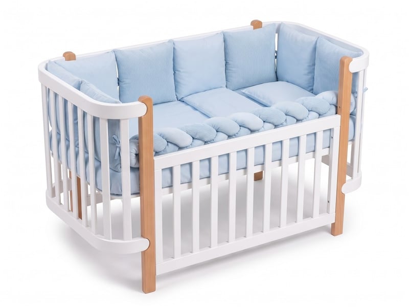  Yappy7in1 - ensemble de literie 7 en 1 - denim 4754010385867 - Conforama A