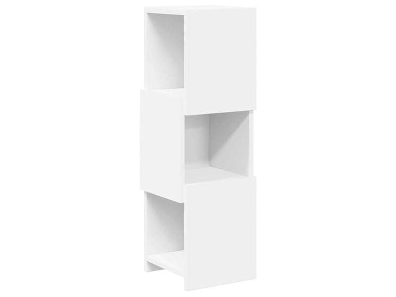  Meuble d'angle, meuble de rangement salon 25,5x25x80cm bois d'ingénierie  - Conforama A