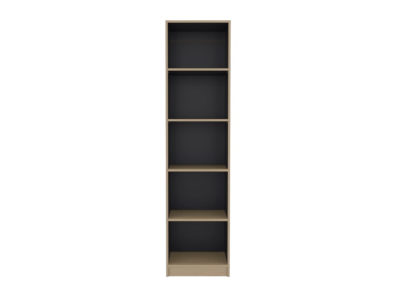  Bibliothèque home de 181 cm, wengé (réf. Ecw 13883)  - Conforama C