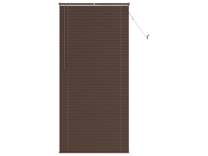  Store vénitien, store de fenêtre marron foncé avec motif 213 x 90 cm 25 mm pvc cf48044  - Conforama A