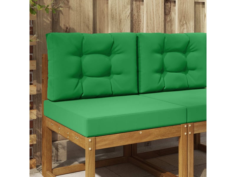  Coussin de canapé d'extérieur, coussin de chaise polyester vert 60 x 60 cm cf54185  - Conforama B