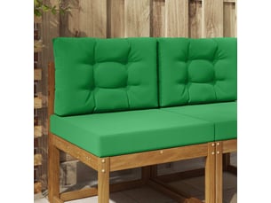 Coussin de canapé d'extérieur, coussin de chaise polyester vert 60 x 60 cm cf54185