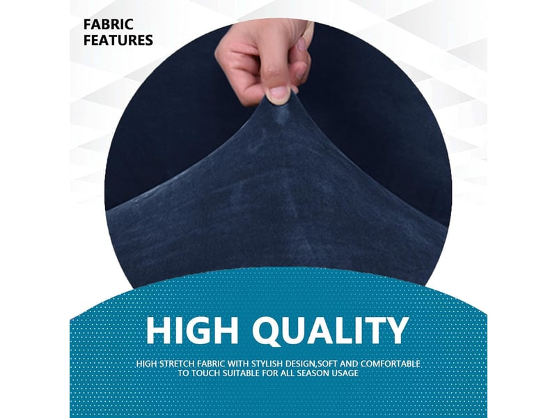  Housse de canapé en velours 2 places(139-175cm), sofa cover extensible  - Conforama E