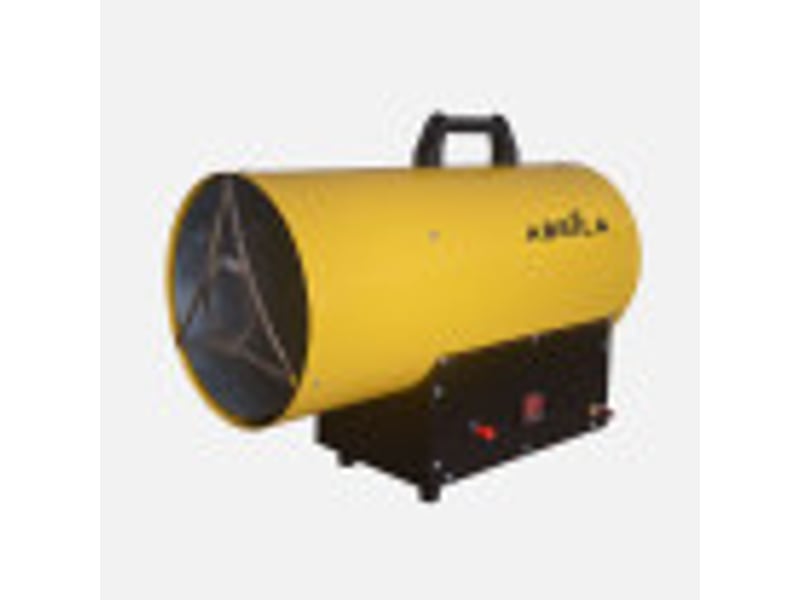Canon à chaleur gaz propane ABRILA Micra 30 kW jaune et noir, débit 650 m³/h, allumage piézoélectrique et sécurité gaz 282013050 - Conforama B