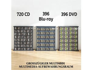 Bibliotheque coloris  gris 12 étagère(s) BEAUNIV  - 106.5 cm x 126.3 cm