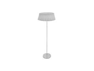 Lampadaire fabrilamp tripode e27 coloris blanc 168 x 53 x 53 cm