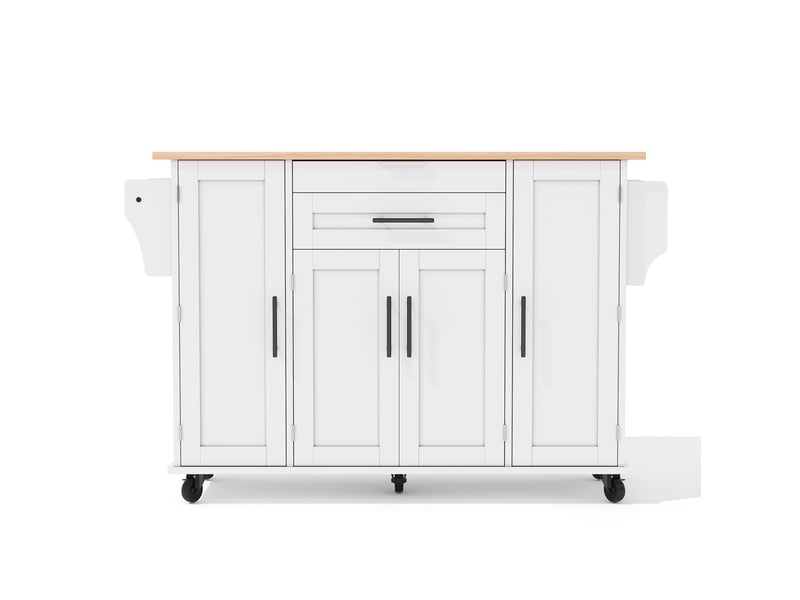  Îlot de cuisine mobile 136x70x92 cm  - Conforama A