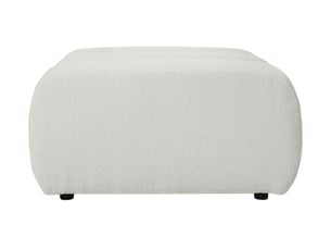 Pouf / repose pied CASANOVA  blanc