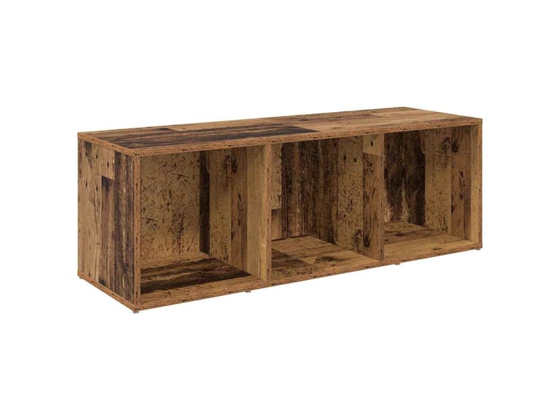  Ensemble meuble tv - banc tv - meuble de rangement 3 pcs bois ancien bois d'ingénierie  - Conforama E