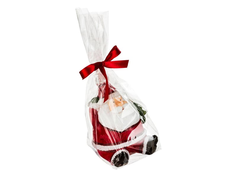  Bougie père noël assis et sapin 120 gr  - Conforama C