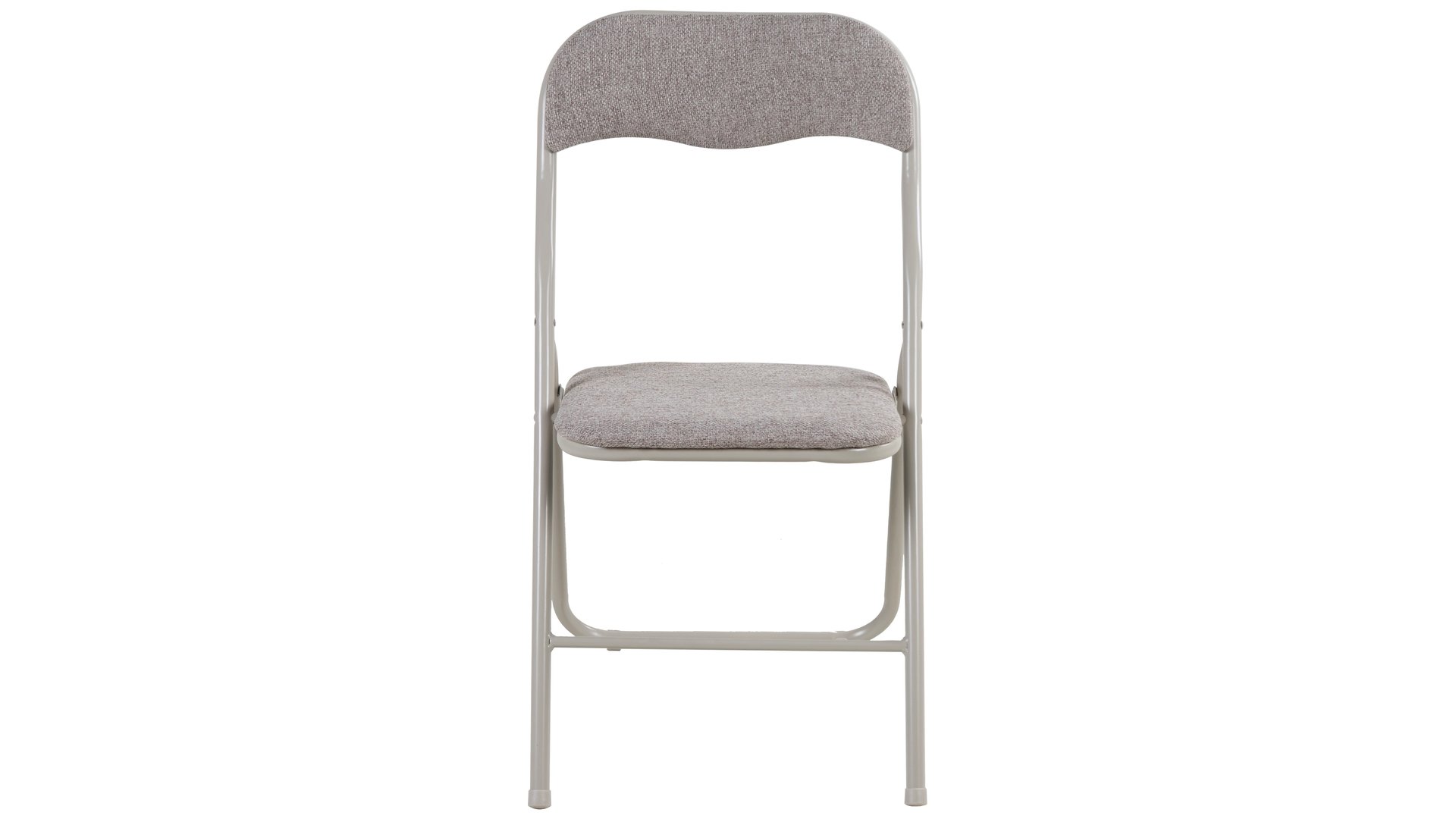 Chaise pliante LILAS tissu gris gris 80 Conforama