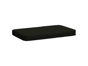 Coussin de banc, coussin d'assise, coussin pour chaisecanapé 1 pièce vught 100 % polyester noir cf52092