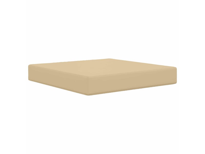  Coussin de canapé d'extérieur, coussin de chaise polyester beige 60 x 60 cm cf54022  - Conforama D