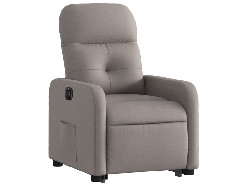  Fauteuil inclinable électrique, fauteuil relax salon taupe tissu shl85456  - Conforama C