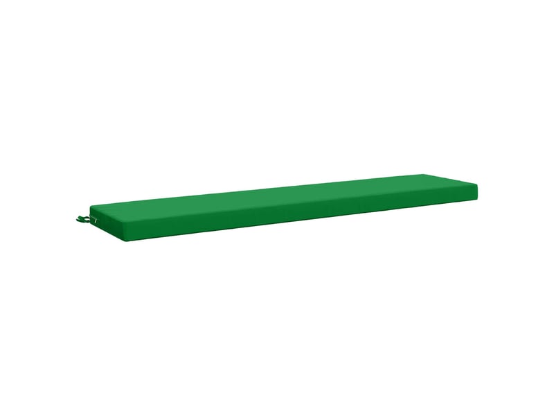  Lot de 2 coussins de banc, coussins d'assise soest 100 % polyester vert cf57529  - Conforama D