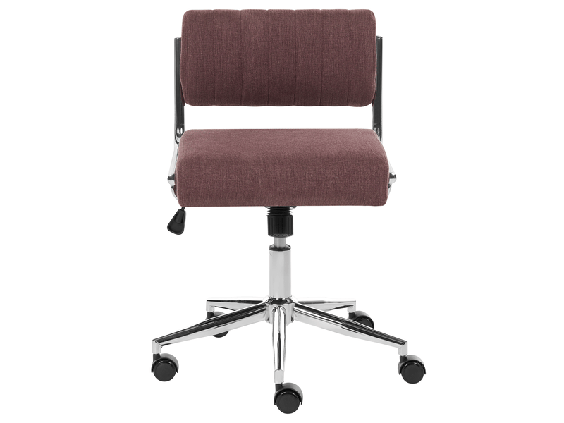  Chaise de bureau arloft rouge bordeaux  - Conforama D