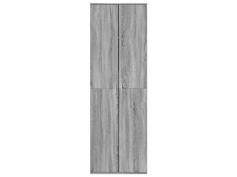 Buffet haut, meuble de rangement salon sonoma gris 60x35x180 cm bois d'ingénierie  - Conforama C