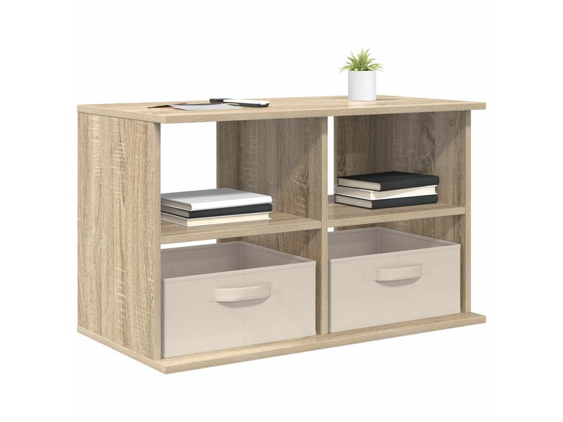  Support de télévision avec tiroir chêne sonoma 79x40x48 cm  - Conforama C