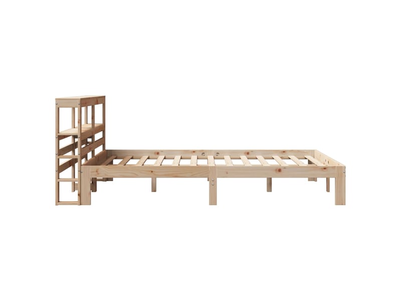  Lit double- lit adulte -  cadre de lit avec tête de lit sans matelas 140x190 cm  - Conforama D