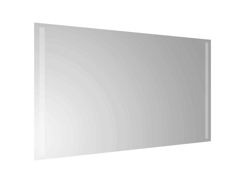  Miroir de salle de bain, miroir de toilette led transparent 90 x 50 cm verre trempé cf62628  - Conforama D