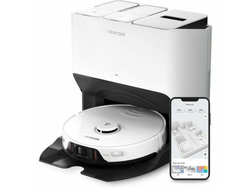 Roborock S8 Pro Ultra blanc aspirateur robot avec base multifonctionnelle  - Conforama B