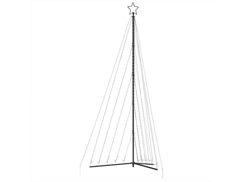  Sapin de noël, arbre de noël à led 570 led blanc froid 399 cm  - Conforama D