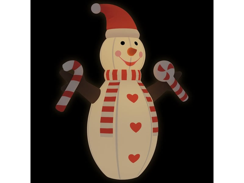  Bonhomme de neige gonflable de noël avec led 630 cm  - Conforama A