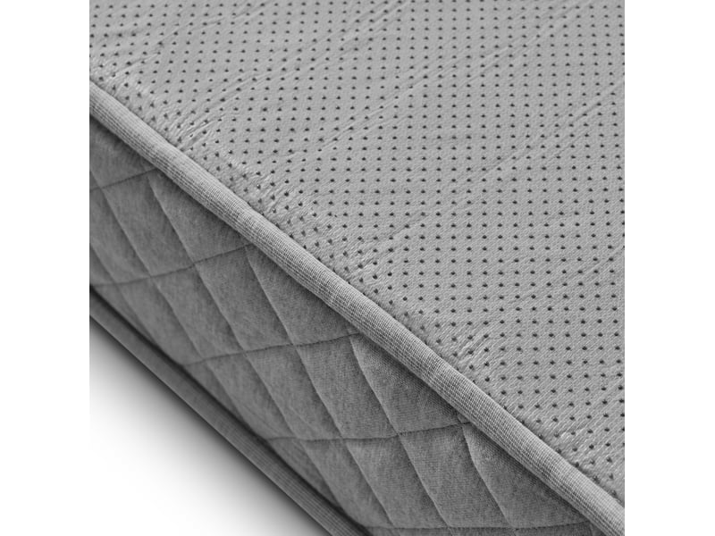 Matelas hybride modenvie 140 x 200 cm 7 zones h3 20 cm à ressorts ensachés et mousse froide blanc - Conforama E