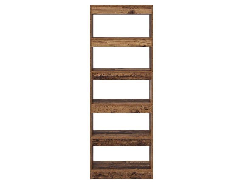 Bibliothèque 5 niveaux, armoire à livres 60 x 30 x 166 cm bois d'ingénierie shl3991  - Conforama E