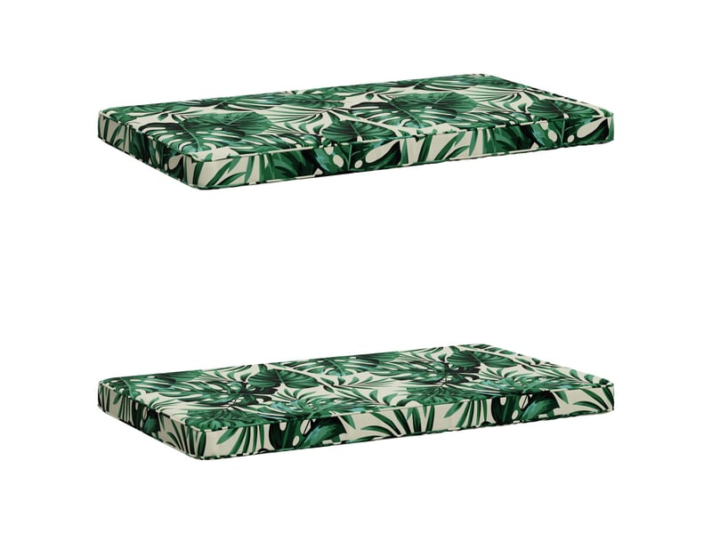  Lot de 2 coussins de banc, coussins d'assise vught 100 % polyester cf57696  - Conforama A