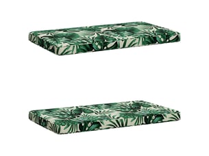 Lot de 2 coussins de banc, coussins d'assise vught 100 % polyester cf57696