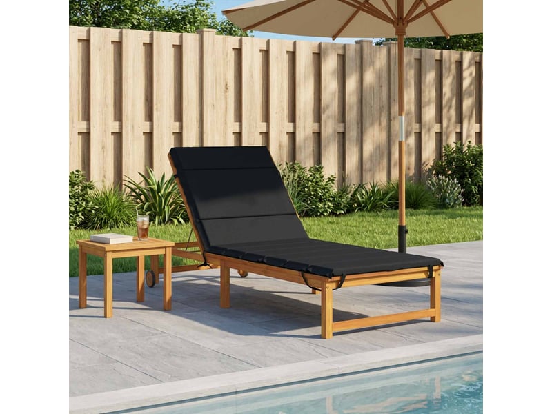 Coussin de transat, coussin pour bain de soleil gemert 100 % polyester bleu foncé cf56128 - Conforama B