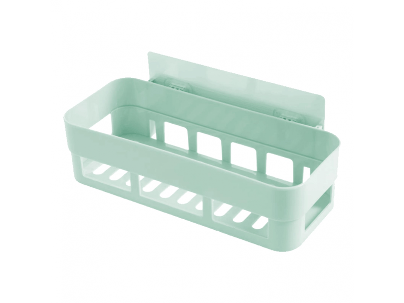  Étagères de salle de bain flottantes rectangulaires, adhésives puissantes, multifonctionnelles, à fixation murale, support de rangement  - Conforama A