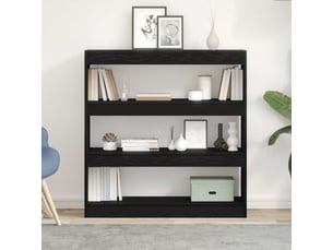 Bibliotheque coloris  noir  <strong></strong> <strong></strong> - 100 cm x 103 cm