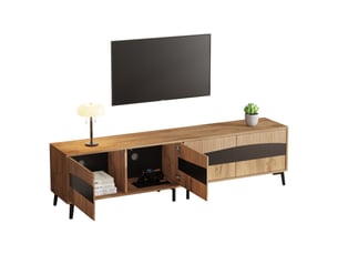 Meuble tv coloris bicolore 180 cm LPOSPI  