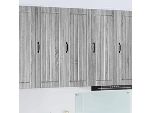 Meuble mural de cuisine, armoire de cuisine sonoma gris 40x31x100cm