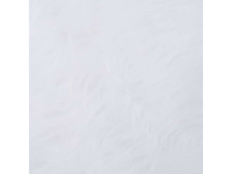  Jupe de sapin de noël blanche 150 cm en fausse fourrure  - Conforama E