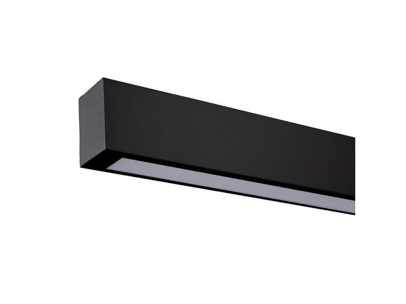 Applique murale light prestige ibros noire led cct 3000, 4000, 6000 (réglable) 1 pc.  - Conforama E