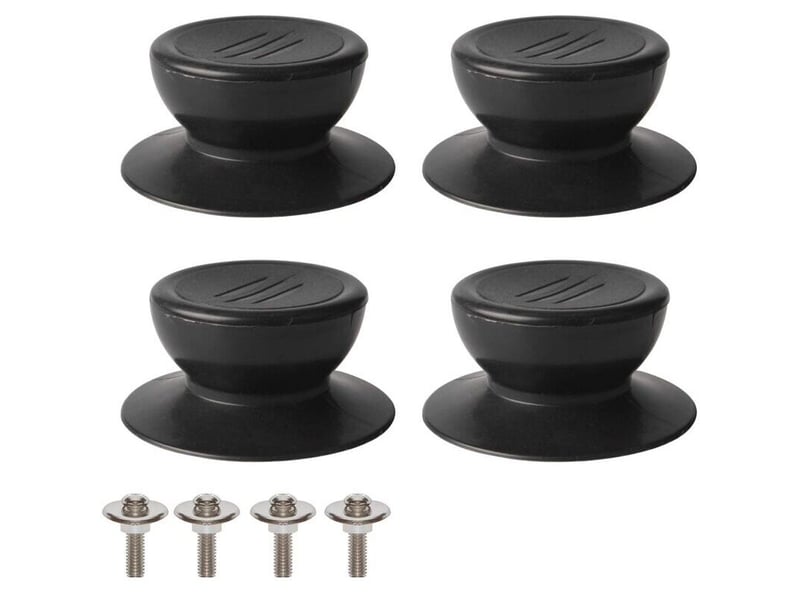  Couvercle en quatre parties – poignée noire – compatible avec tous les ustensiles de cuisine – taille46×39×vingt-quatremillimètres HRC0000558LY - Conforama A
