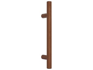 Poignée d'armoire, 96 mm, marron