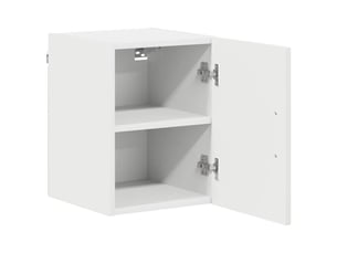 Armoire de cuisine rectangulaire moderne avec grand espace de stockage 30 x 31 x 40 cm en bois d'ingénierie blanc 02_0053533
