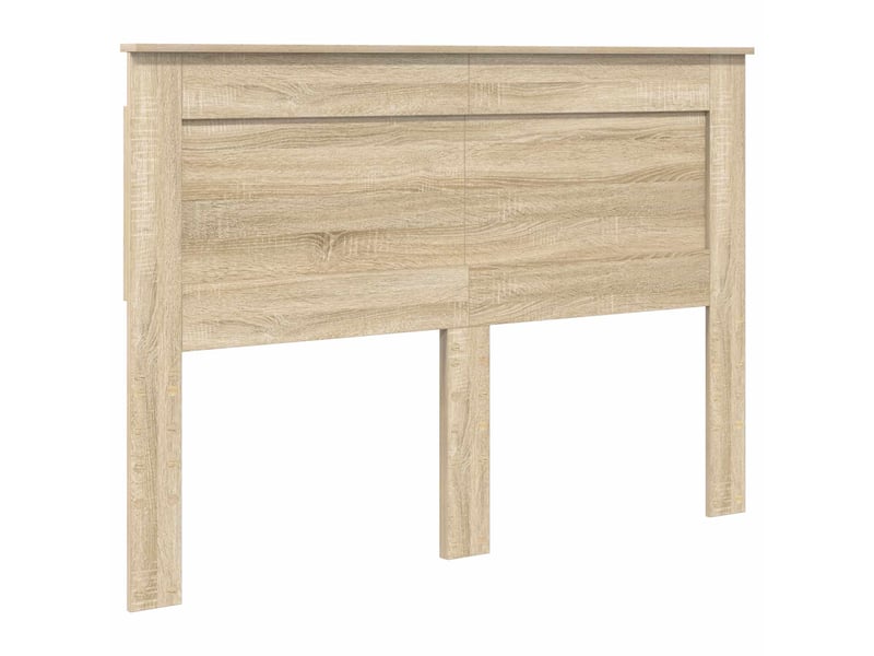 Vidaxl tête de lit chêne sonoma 140 cm bois d'ingénierie  - Conforama D