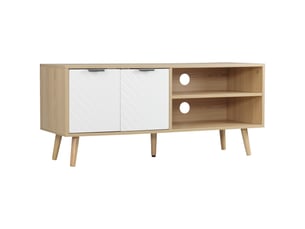 Meuble tv coloris blanc 39 cm HELLOSHOP 26  