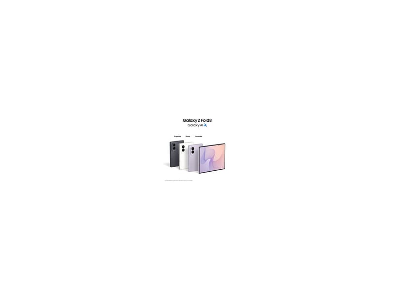  Smartphone pliable 5g galaxy z fold8 double sim crème 512 go avec écran 7,6 pouces qxga+ 120 hz 8294836 - Conforama B