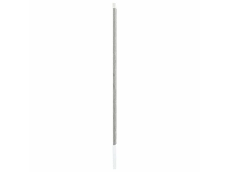  Panneau de lave-vaisselle sonoma gris bois d'ingénierie shl8792  - Conforama E
